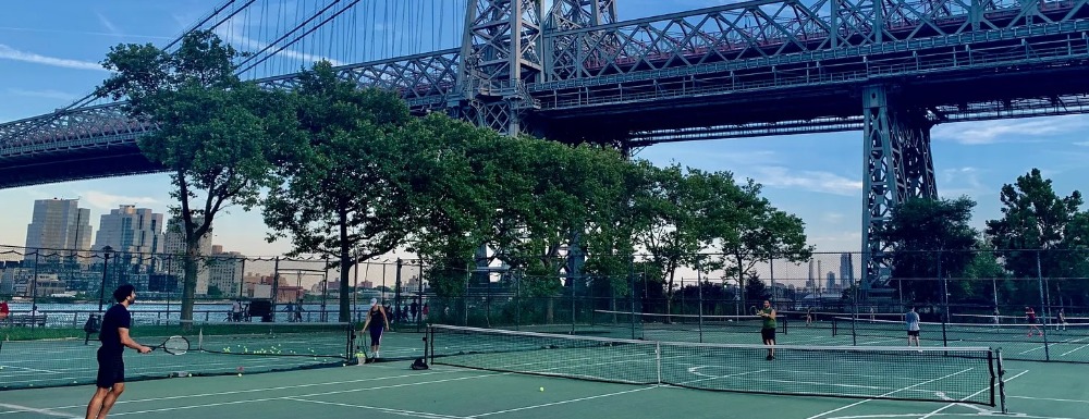 Tennis Lessons at East River Park Tennis Courts