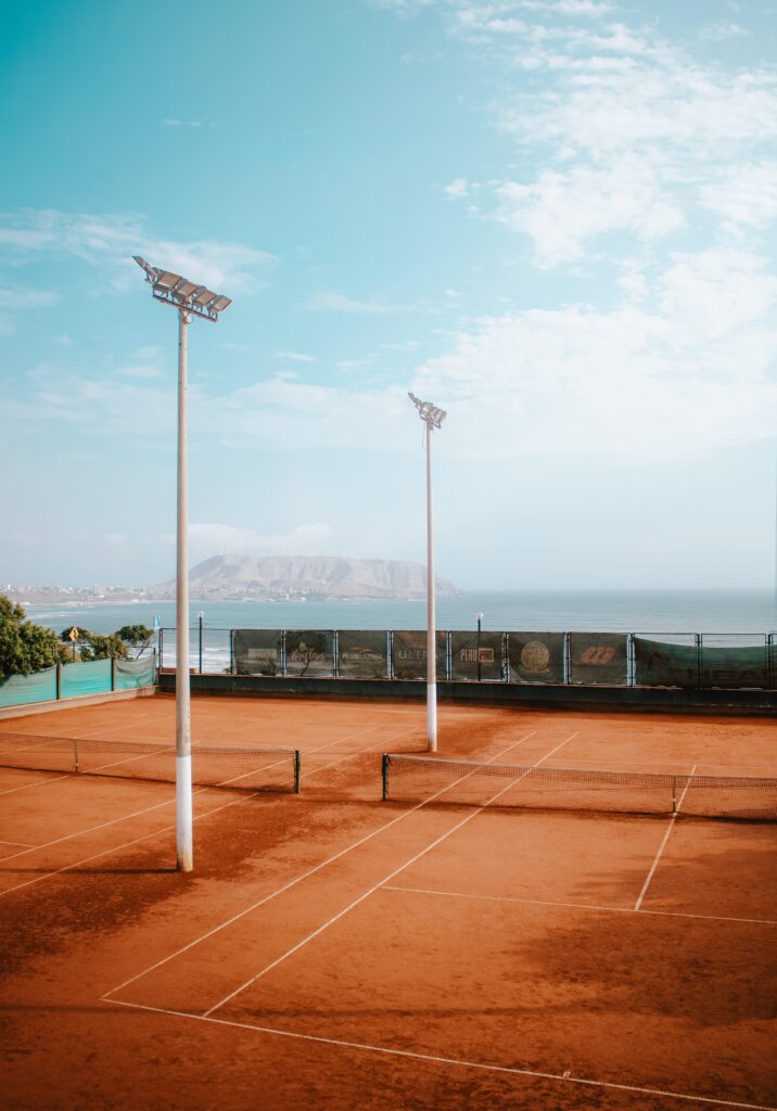 Clay Tennis Court