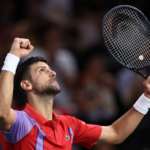 Novak Djokovic at The Paris Masters