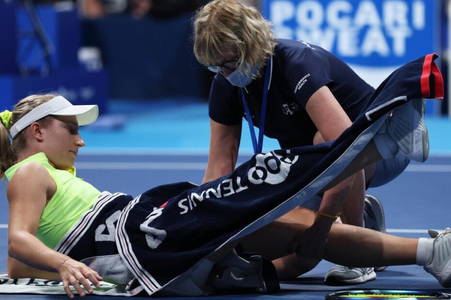 Tennis Injury Daria Saville