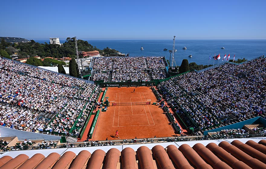The Monte-Carlo Masters Stadium For Final Game