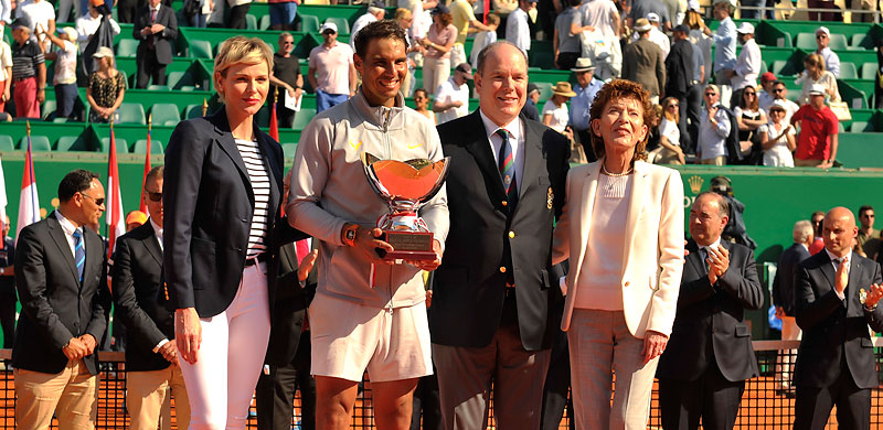 Rafael Nadal 2018 Monte-Carlo Masters Victory Photoshoot