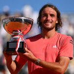 Stefanos Tsitsipas With 2024 Monte-Carlo Masters Trophy