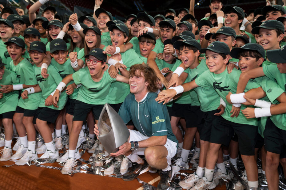 Andrey Rublev Madrid Open Victory 2023