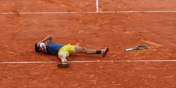 Carlos Alcaraz French Open 2024 Champion
