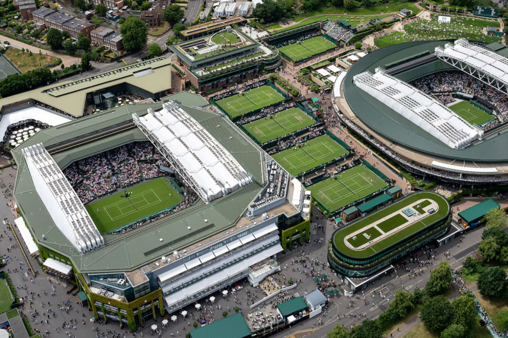 The All England Club Centre Court and No.1 Court- Wimbledon The Championships