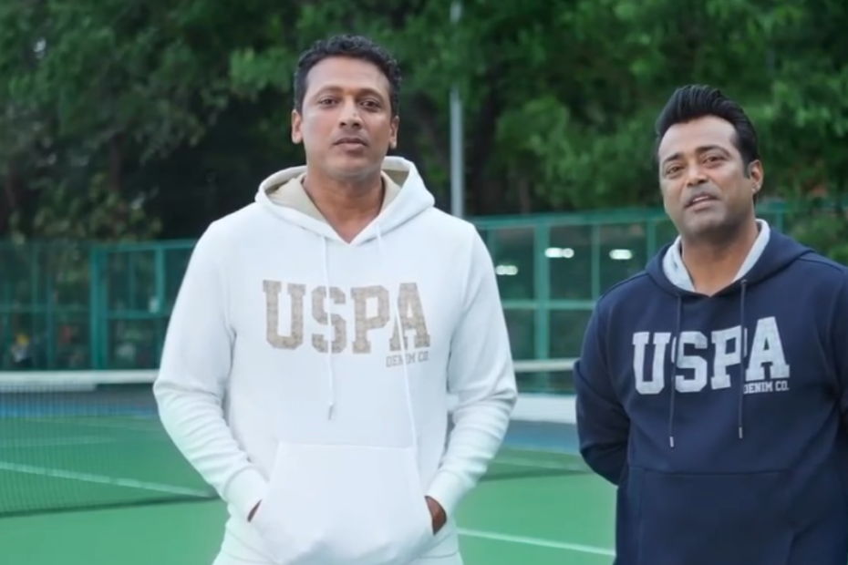 Mahesh Bhupathi and Leander Paes in U.S. Polo ASSN Partnership Video